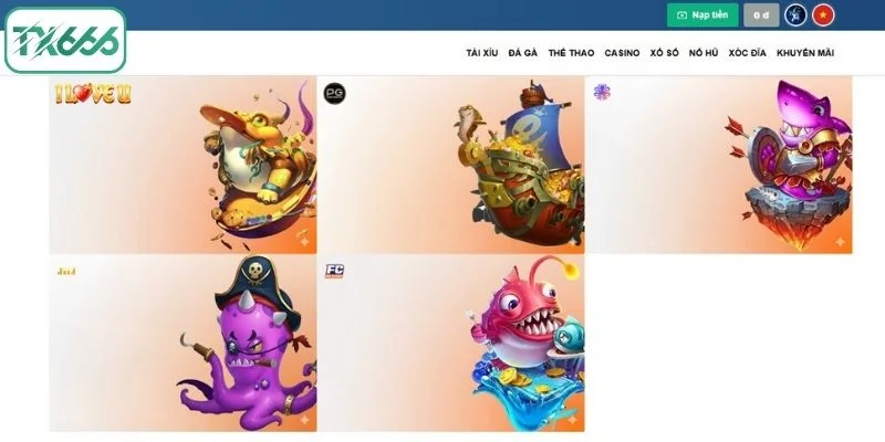 Nổ Hũ TX666 - Sân Chơi Giải Trí Được Yêu Thích 2026 3 Các nhà phát hành game nổ hũ uy tín hợp tác cùng TX666
