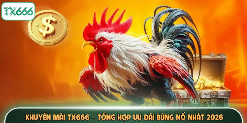Khuyến Mãi TX666 – Tổng Hợp Ưu Đãi Bùng Nổ Nhất 2026 1 Khuyến Mãi TX666