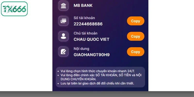 Nạp Tiền TX666 - Thủ Tục Nhanh Chóng, Đơn Giản 4 Nguyên nhân nạp tiền TX66 thất bại và cách khắc phục